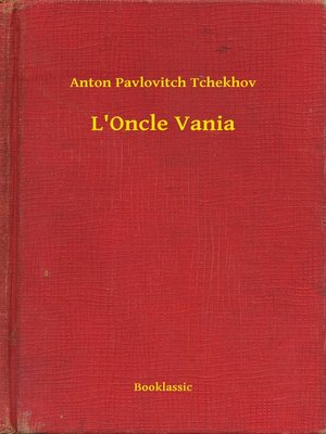 cover image of L'Oncle Vania